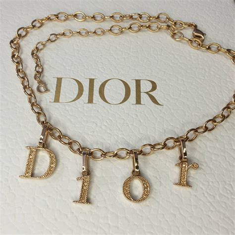 christian dior kette|christian dior necklace.